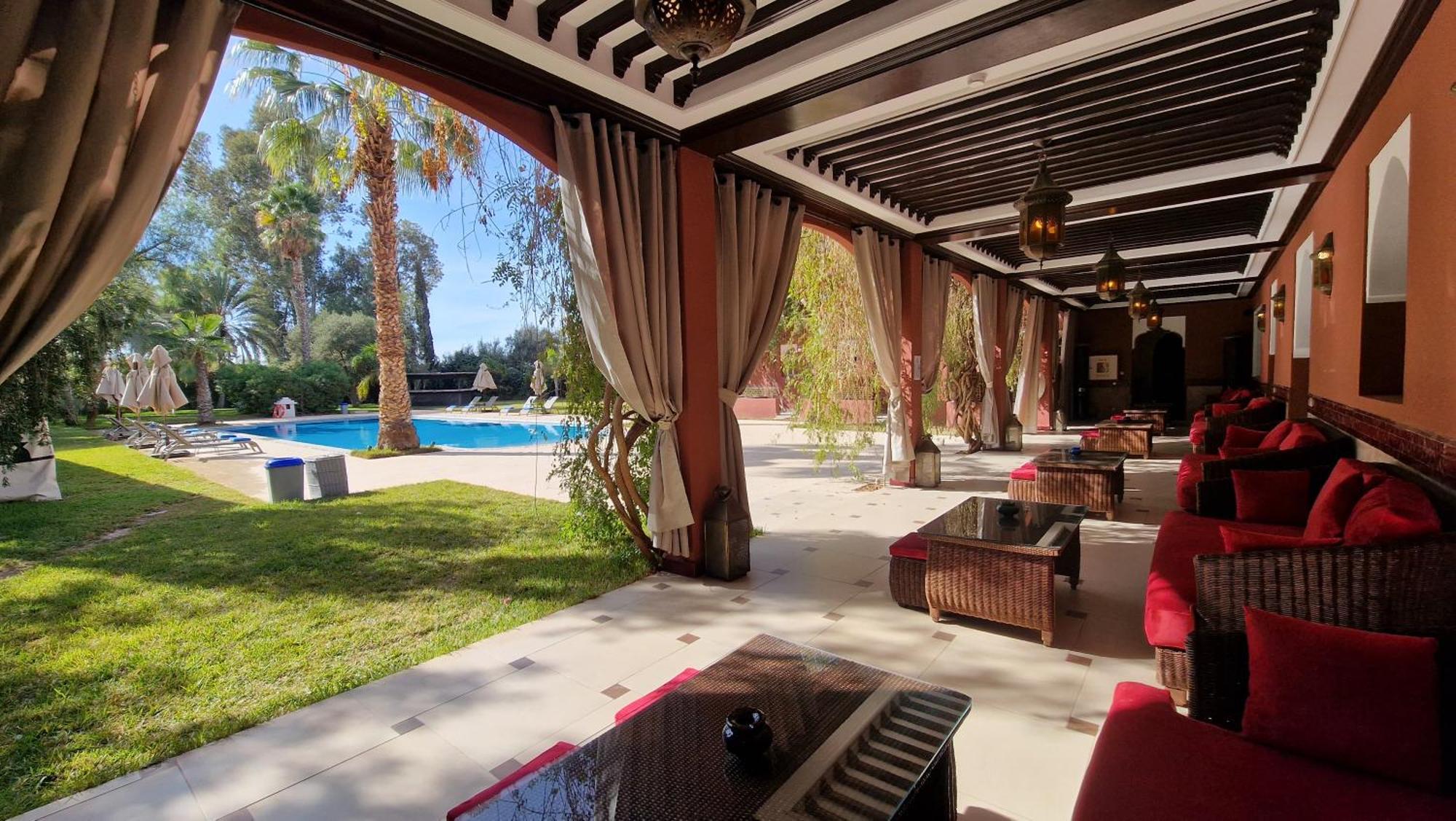 Palace Africa - Marrakech Palmeraie Dar Ilham โดอาร์ บลิเดเน ภายนอก รูปภาพ