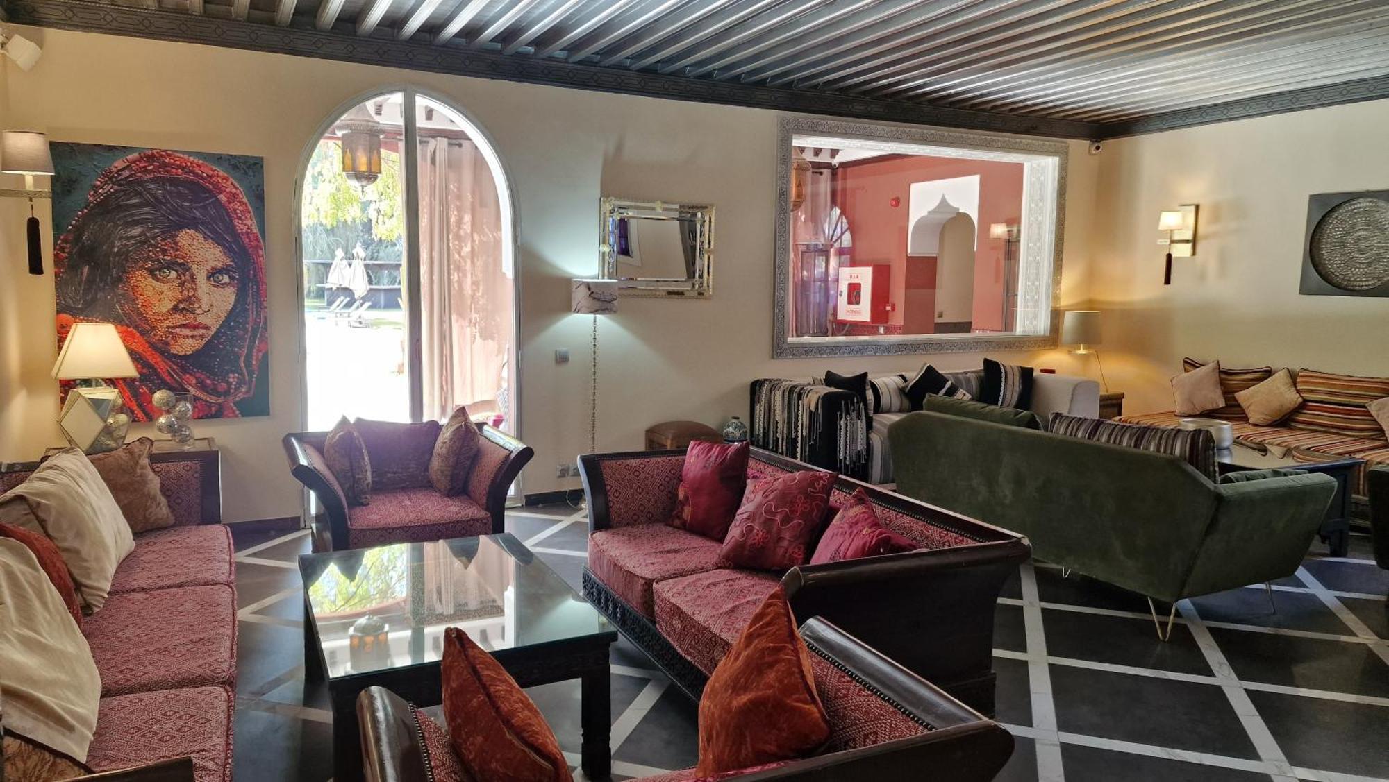 Palace Africa - Marrakech Palmeraie Dar Ilham โดอาร์ บลิเดเน ภายนอก รูปภาพ